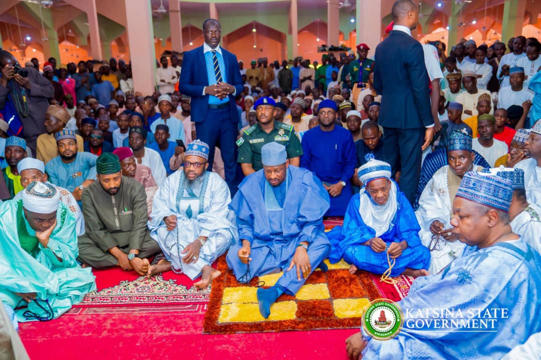 Gwamna Radda Ya Halarci Mauludin Nabiyyi A Masallacin Muhammadu Dikko Central