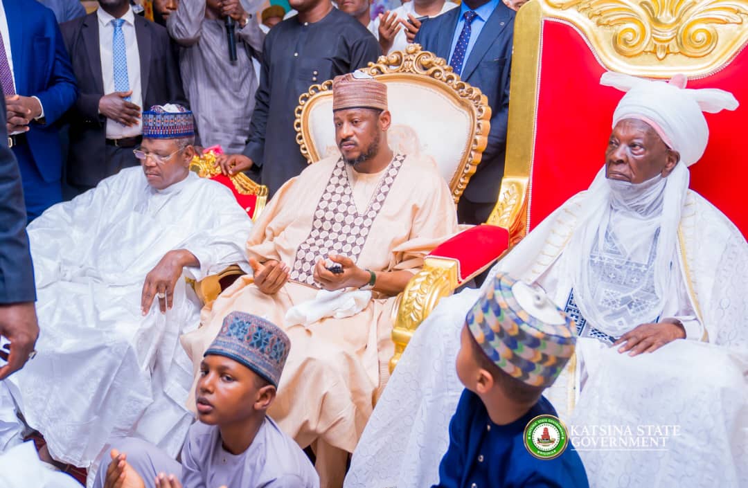 Labaran Hoto: Gwamna Radda a bikin Fatiha na Ambasada Duhunta Dura