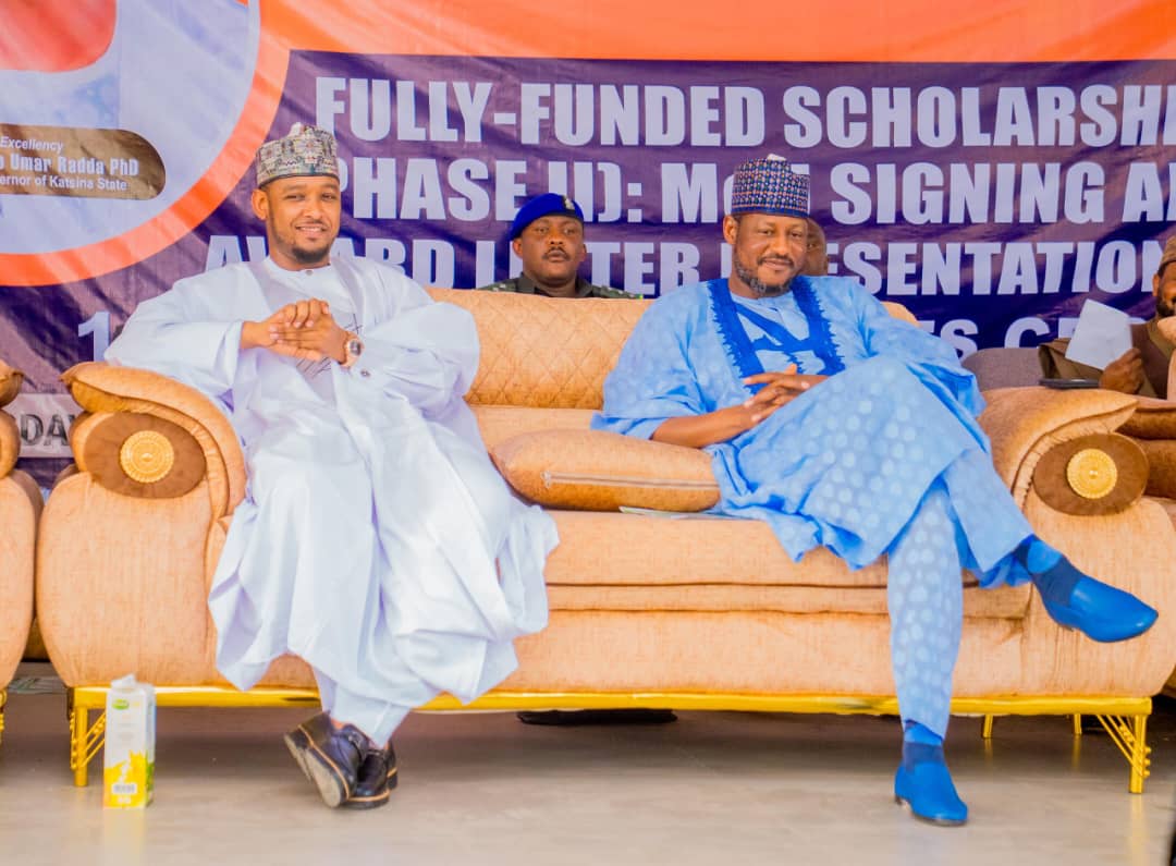 KARATUN KARANTAWA: Gwamna Radda ya yabawa tallafin da shugaban karamar hukumar Katsina ya dauki nauyin dalibai 106 a Polytechnic.