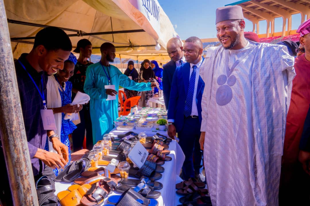LABARAN HOTO: Gwamna Radda ya yi bikin baje kolin matasan Katsina karo na hudu da SMEs