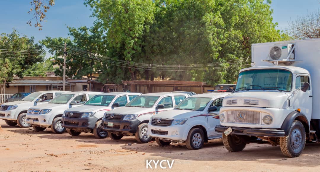 Kauyen Sana’o’in Matasan Katsina Ya Gyara Motocin Gwamnati Guda Tara