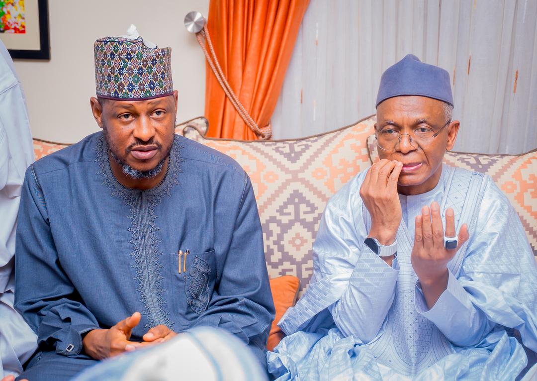 Labaran Hoto: Radda ya kai ziyarar jaje ga Nasir El-Rufai