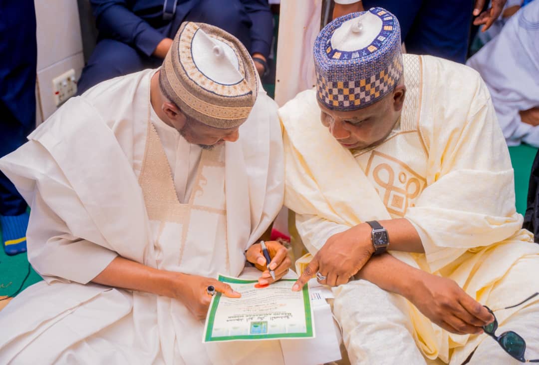 Labaran Hoto: Auren Fatiha Ibrahim Muntaka Badaru da Ummulkhair Aliyu Mashi