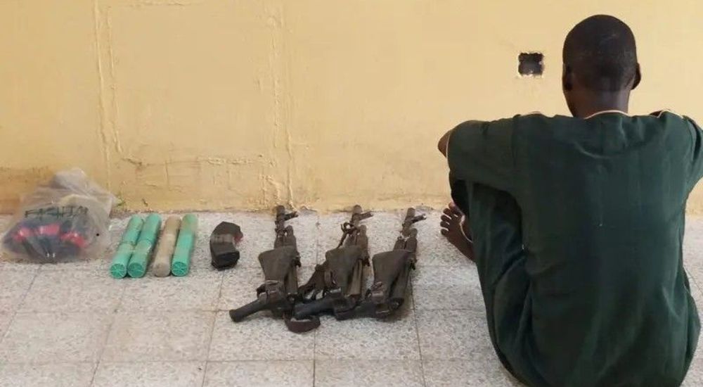 Jami’an DSS Sun Kama Wanda Ake Zargi Da Safarar Makamai Da Harsasai Zuwa Funtua