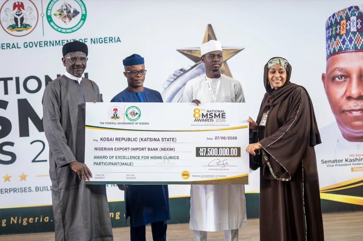 Gwamna Radda Ya Yabawa Ɗan Kasuwar Katsina Kan Lashe Kyautar Naira Miliyan 7.5 Ga Ƙananan Masana’antu