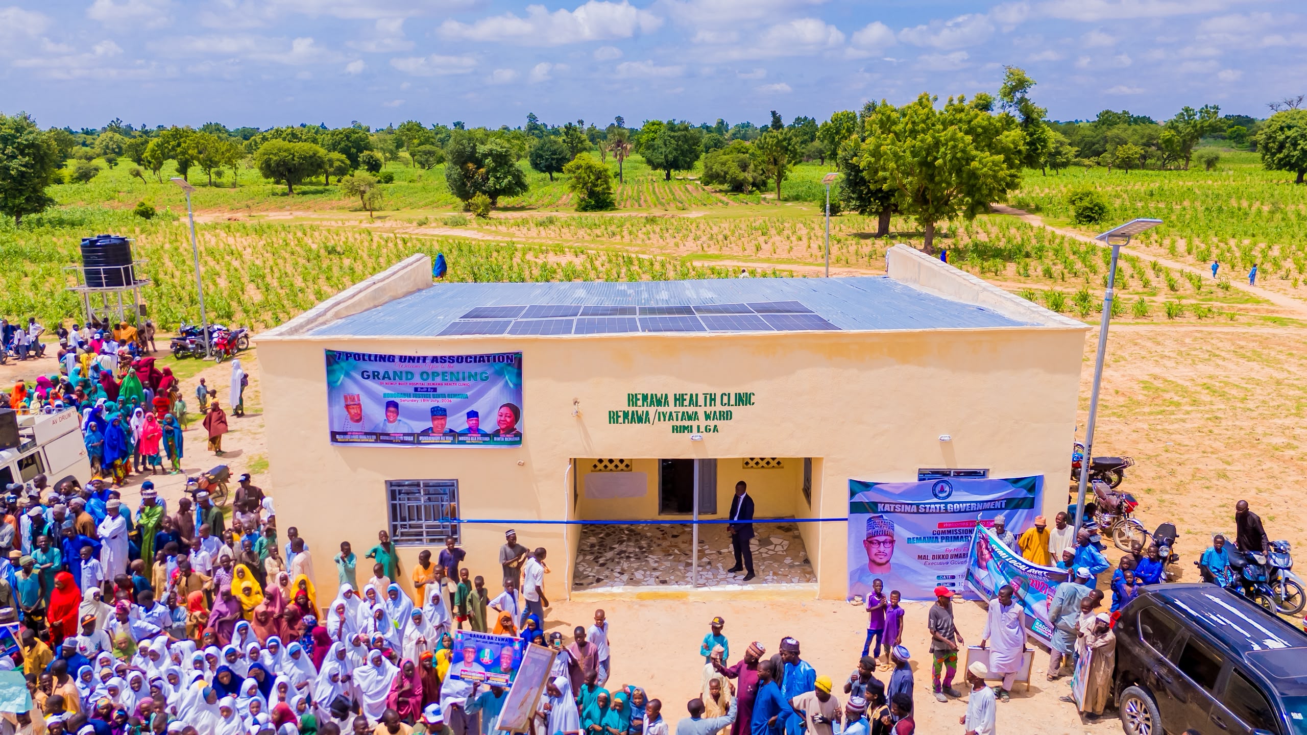 Gwamna Radda Ya Kaddamar da Asibitin Lafiya na Remawa, Ya Sanya Mazauna 1,000 a Tsarin Inshorar Lafiya