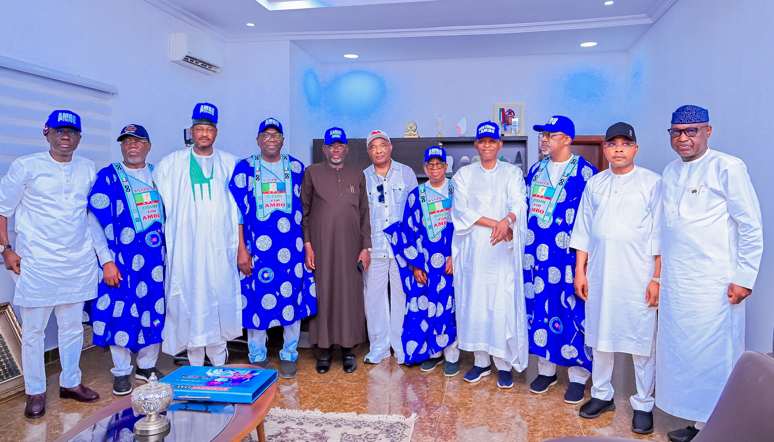 Labaran Hoto: Radda Ta Goyi Bayan Oyebamiji A Babban Taron APC A Osogbo