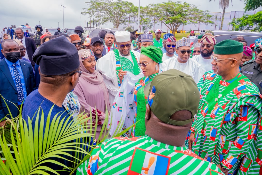 Labaran Hoto: Gwamna Radda Ya Taya Remi Tinubu, Gwamnoni Murnar Zaɓen Cibiyar Gidaje da Asibitin Lafiya ta Buhari a Ogun