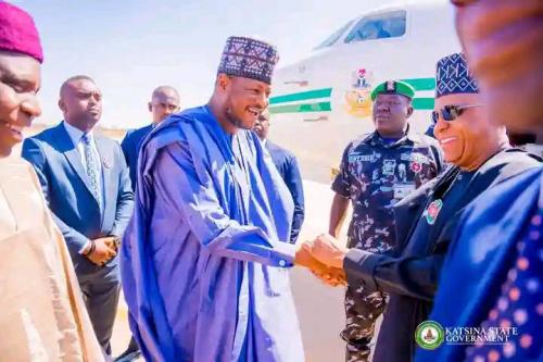 Labaran Hoto - VP Shettima Ya Isa Katsina Domin Ziyarar Ta'aziyya.