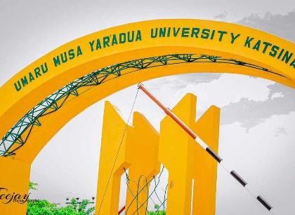 Umura Musa Yaradua University gate