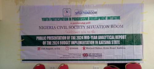 Katsina State Youth Participation in Progressive Development Initiative