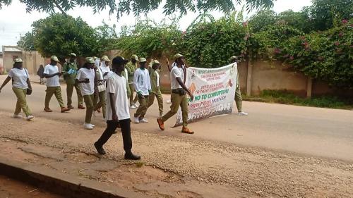 Katsina corps members sensitize residents  on anti - corruption 