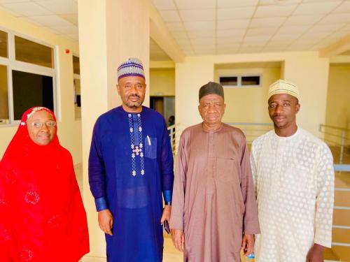 Commissioner's visit to recruitment interviews at Katsina Institute of Technology and Management Katsina